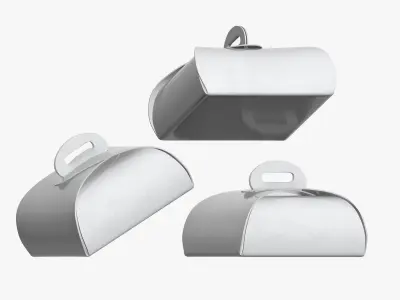 cakebox-paper bag 3D model