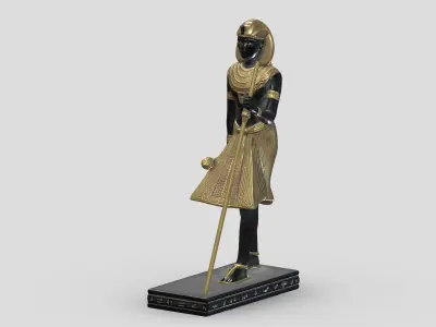 Tutankhamun Pharaoh of the Egyptian 3D print model