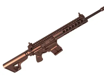 kcr 762 -  rifle 3D print model
