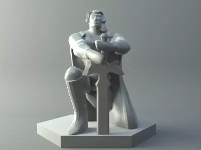 Model of Elf Free 3D print model