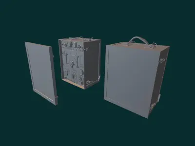 GERMAN RADIO 15 W S E b 3D print model