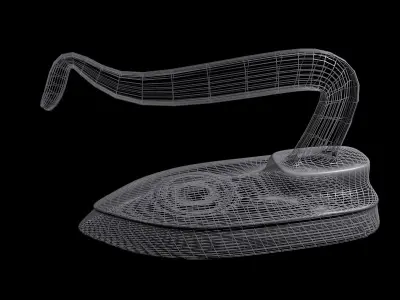 Antique Iron 3D model