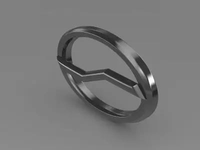 Zhauto Logo 3D model