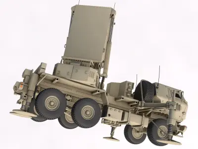 ANTPQ-53 Radar 3D model purchase