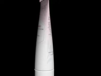 Luxurious 3D Cosmetic Tube for Glamorous Skincare and Makeup 3D model