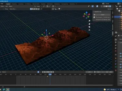 Blender Airplane Animation Free 3D model