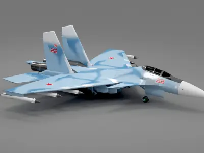 Plane 16 3D model