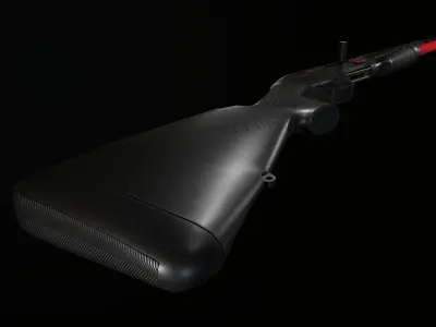 Benelli M2 SP  Low-poly 3D model