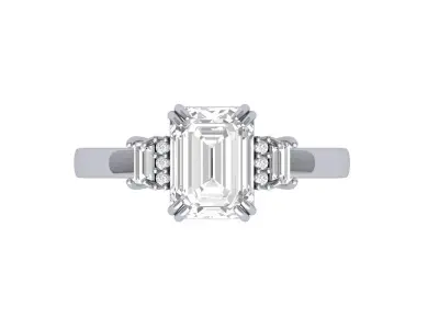 Wedding Ring  3D print model 295