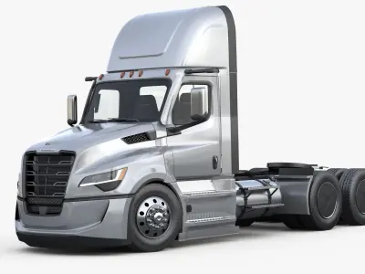 Freightliner Cascadia Day Cab 5th Generation 2025 3D model