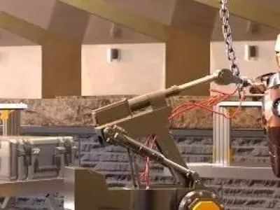 DUM-E Model robotic arm 3D model