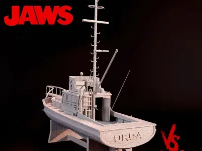 The Orca from JAWS 3D print model