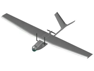 BAYRAKTAR UAV MINI 3D print model
