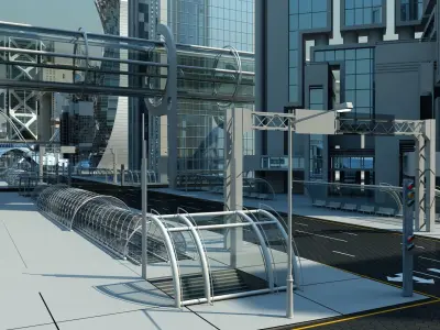 Future City HD 6 3D model