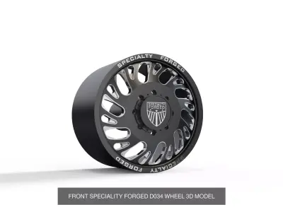 best seller speciality forged dually wheels 3D Model Collection 3D Model Pack