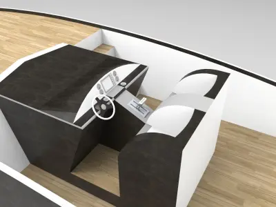 Yacht boat 3D print model