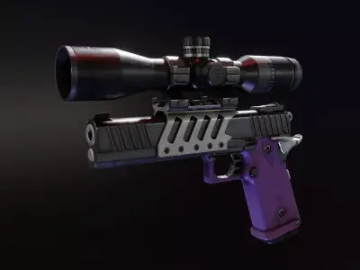 STI Eagle 6 Low-poly 3D model