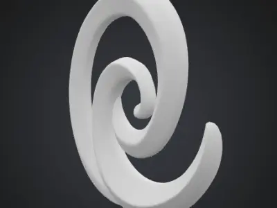 Scifi Object Shape Model 2 3D model