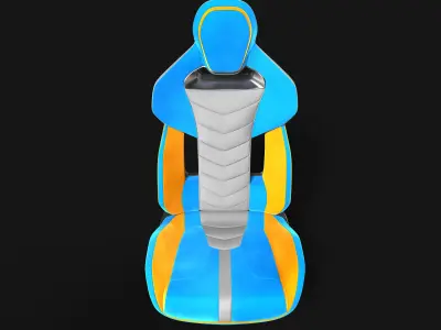 car seat 3D model