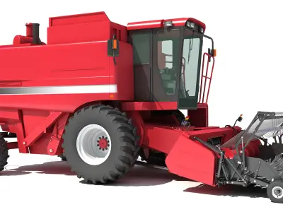 Combine Harvester 3D Models 3D model