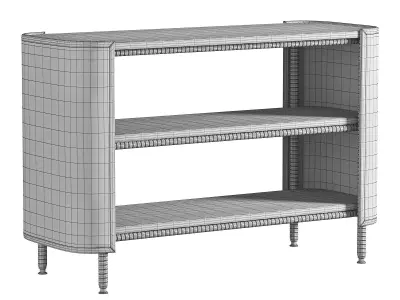 PACIFIC SHELVING UNIT By Bakerfurniture  3D model