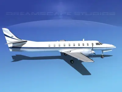 Swearingen SA226 Corporate 5 3D model