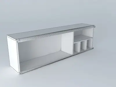 Indiana Shelf Rack 3D model
