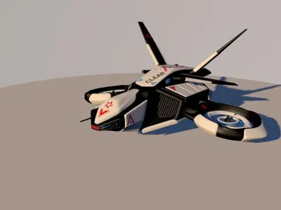 Dr3 - Skin - Animation Free 3D model