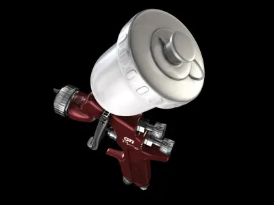 DeVilbiss Spray Gun 3D model