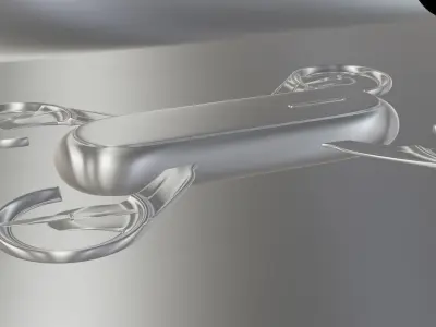 minimalistic drone Free low-poly 3D model