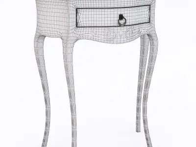 tonin casa 3802 nightstand 3D model