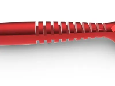 3d  mold plastic lure 3D model