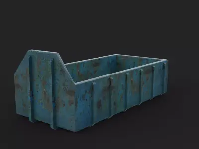 waste container 04  3D model