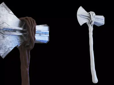 Stormbreaker Avengers Infinity War 3D model