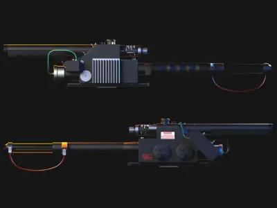 Ghostbusters Equipment 3D Model Pack