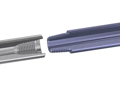 PIN and BOX NC26 3D model