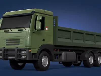 Military Truck - Generic Design  3D model