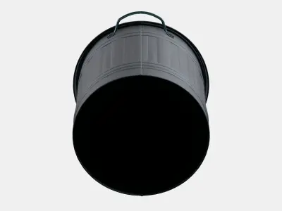 KNODD Bin with lid 1 Low-poly 3D model