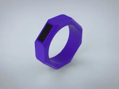 Signet screw ring lms14 3D print model
