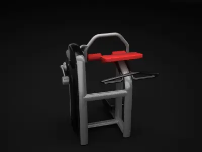 Glute Machine 3D model