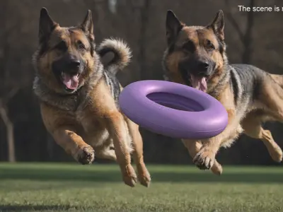 Outdoor Dog Toy Puller Maxi Package 3D model