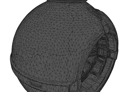 SciFi Stasis Pod Capsule Device 3D model