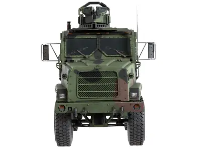 Oshkosh MTVR Amk23 Low-poly 3D model