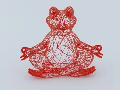 Free Frog Model Free 3D model
