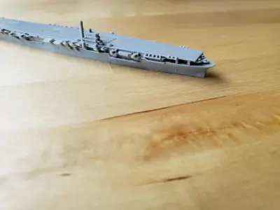 Japanese Shokaku Class Aircraft Carrier 3D print model
