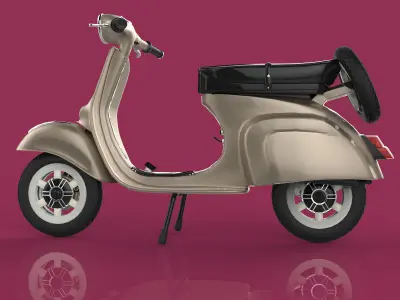 Scooter vespa 3D model