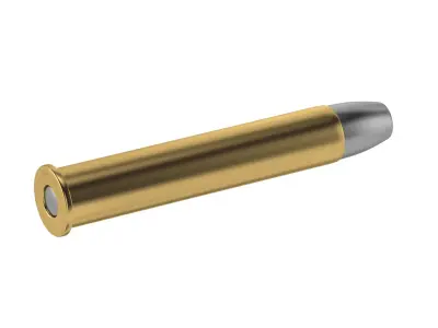 Bullet 45-90 Low-poly 3D model
