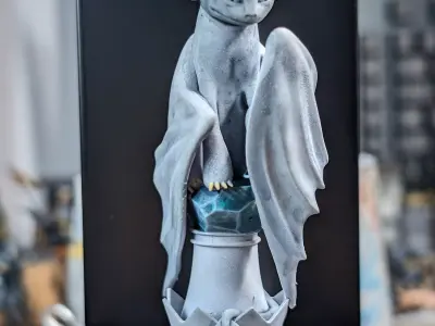 Chess set inspired by the films How to train your dragon 3D print model