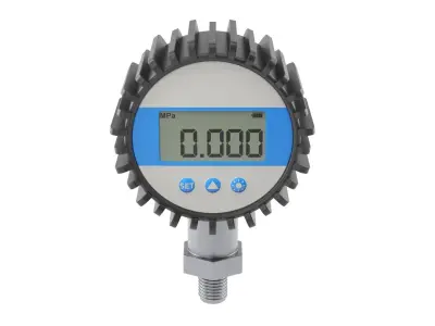 Digital Pressure Gauge 3D model
