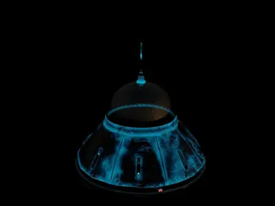 UFO saucer 3D model